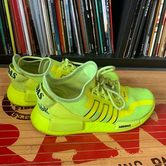 Adidas NMD_R1 V2 ‘Solar Yellow’ 7 - Picture 1 of 7